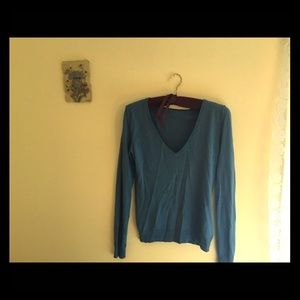 Small blue pullover sweater